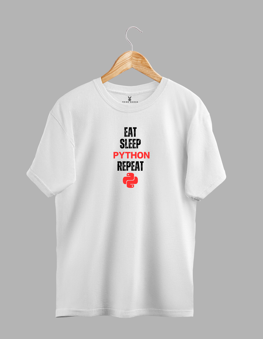 "Eat Sleep Python Repeat" T-Shirt – The Pythonista's Daily Cycle
