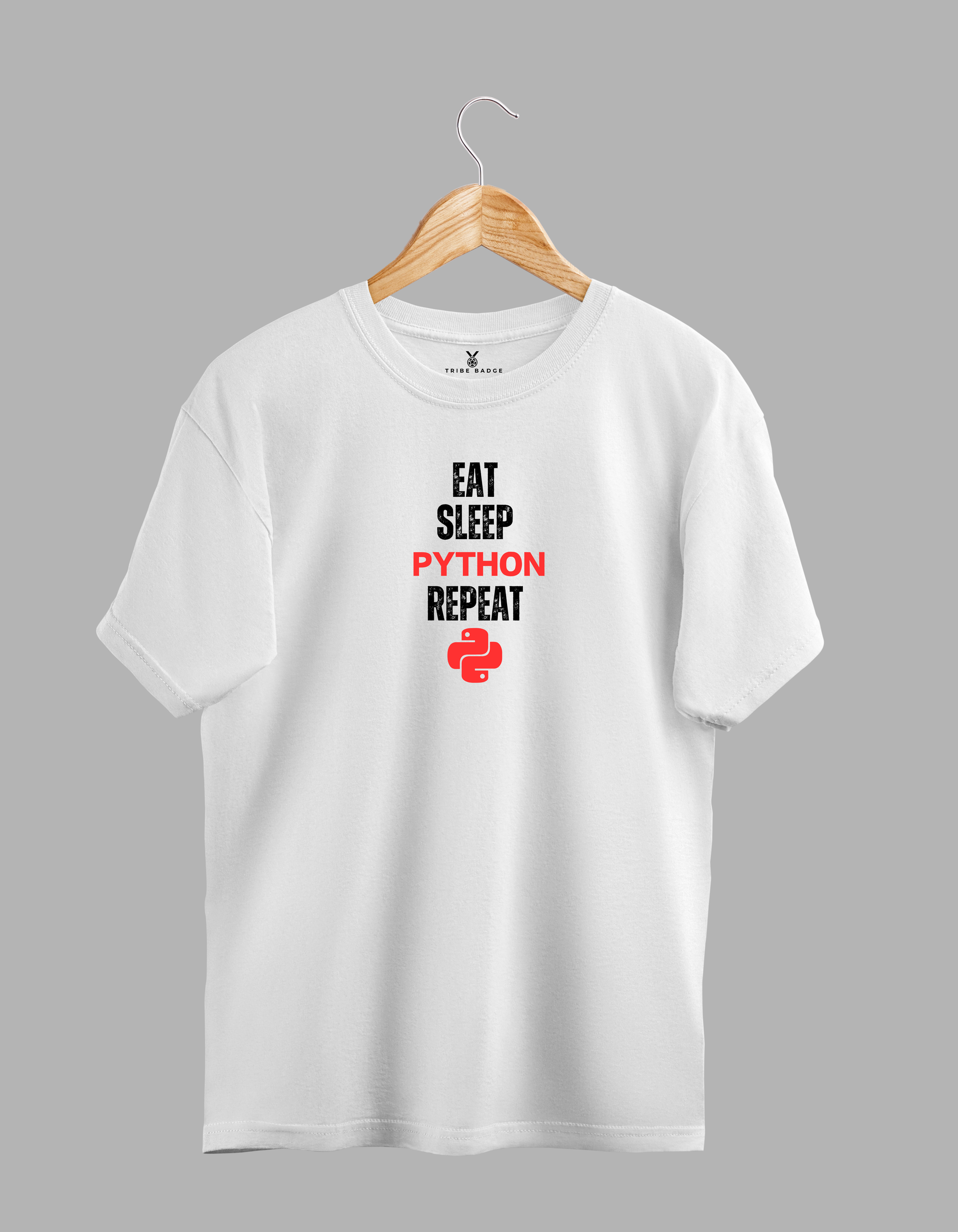 "Eat Sleep Python Repeat" T-Shirt – The Pythonista's Daily Cycle