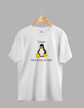 "Linux – Live Free or Die!" T-Shirt – The Open Source Battle Cry