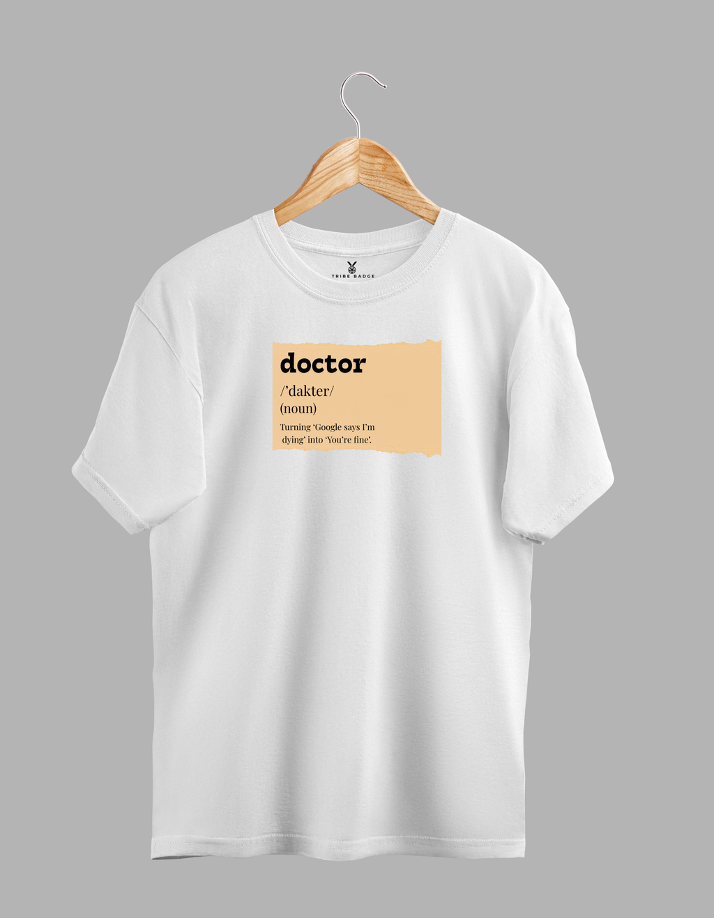 "DOCTOR-DAKTER – Turning 'Google Says I'm Dying' into 'You're Fine'" T-Shirt – The Daily Translation Service