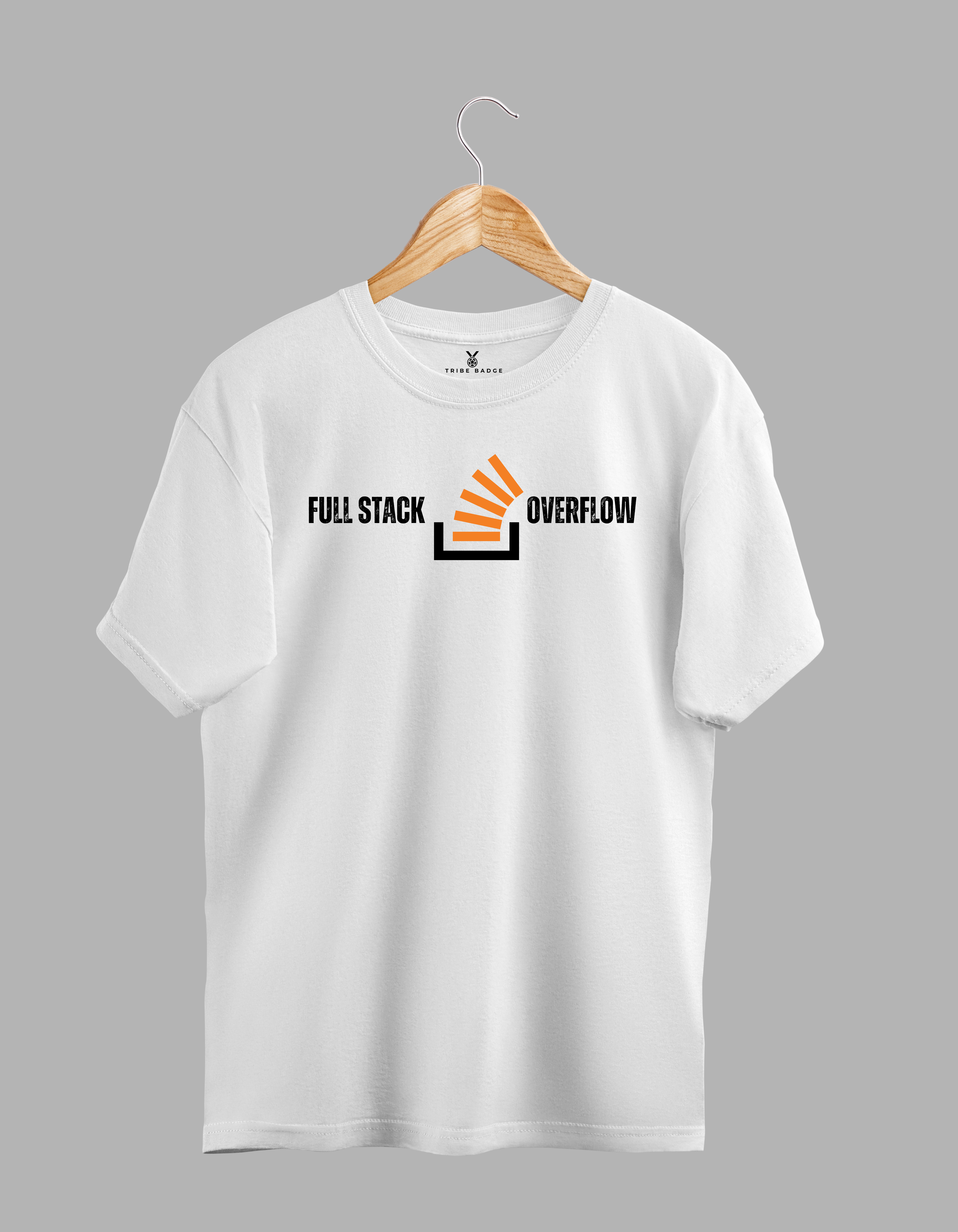 "Full Stack Overflow" T-Shirt – When Your Entire Stack is on Stack Overflow