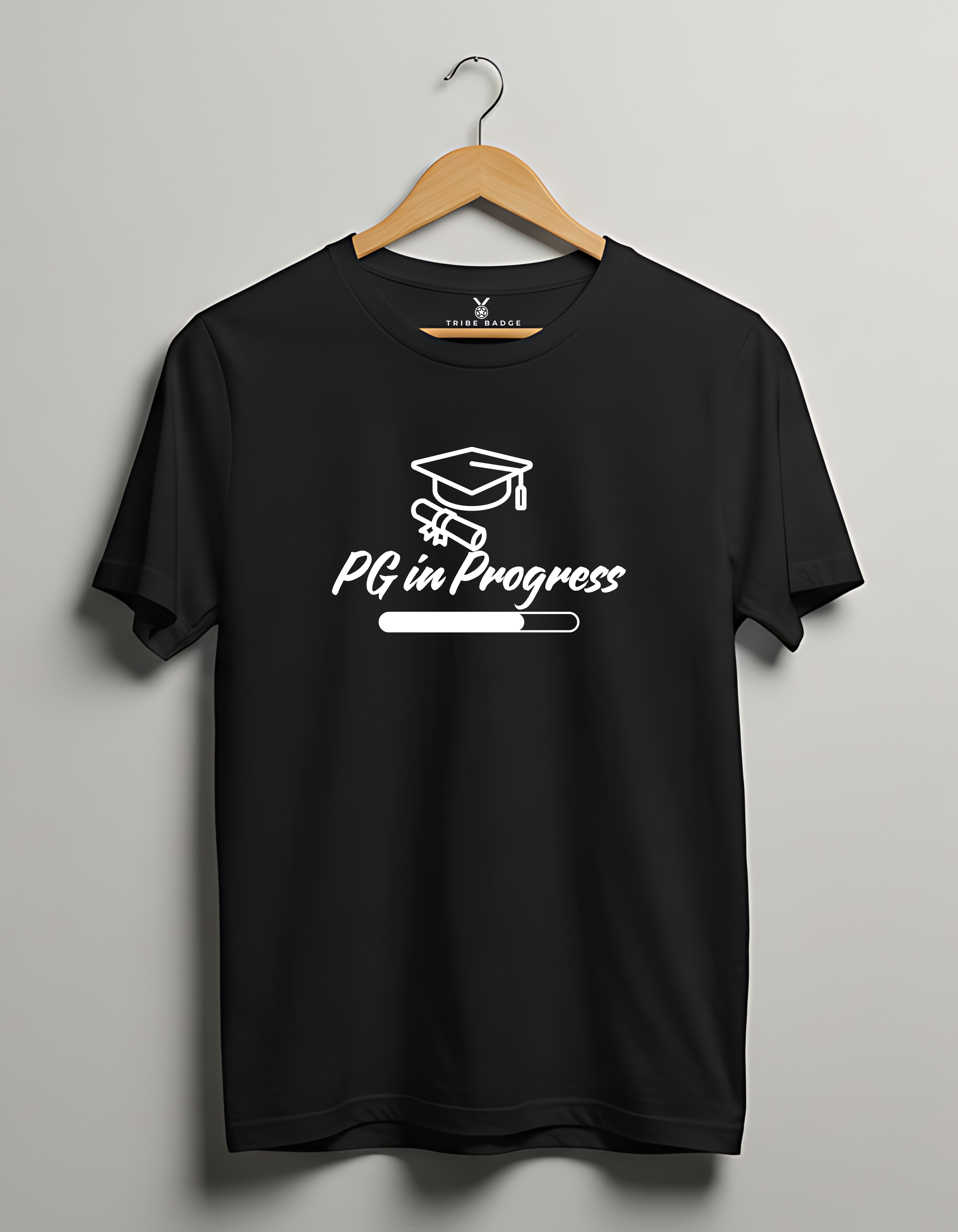 "PG in Progress" T-Shirt – The Residency Grind Continues