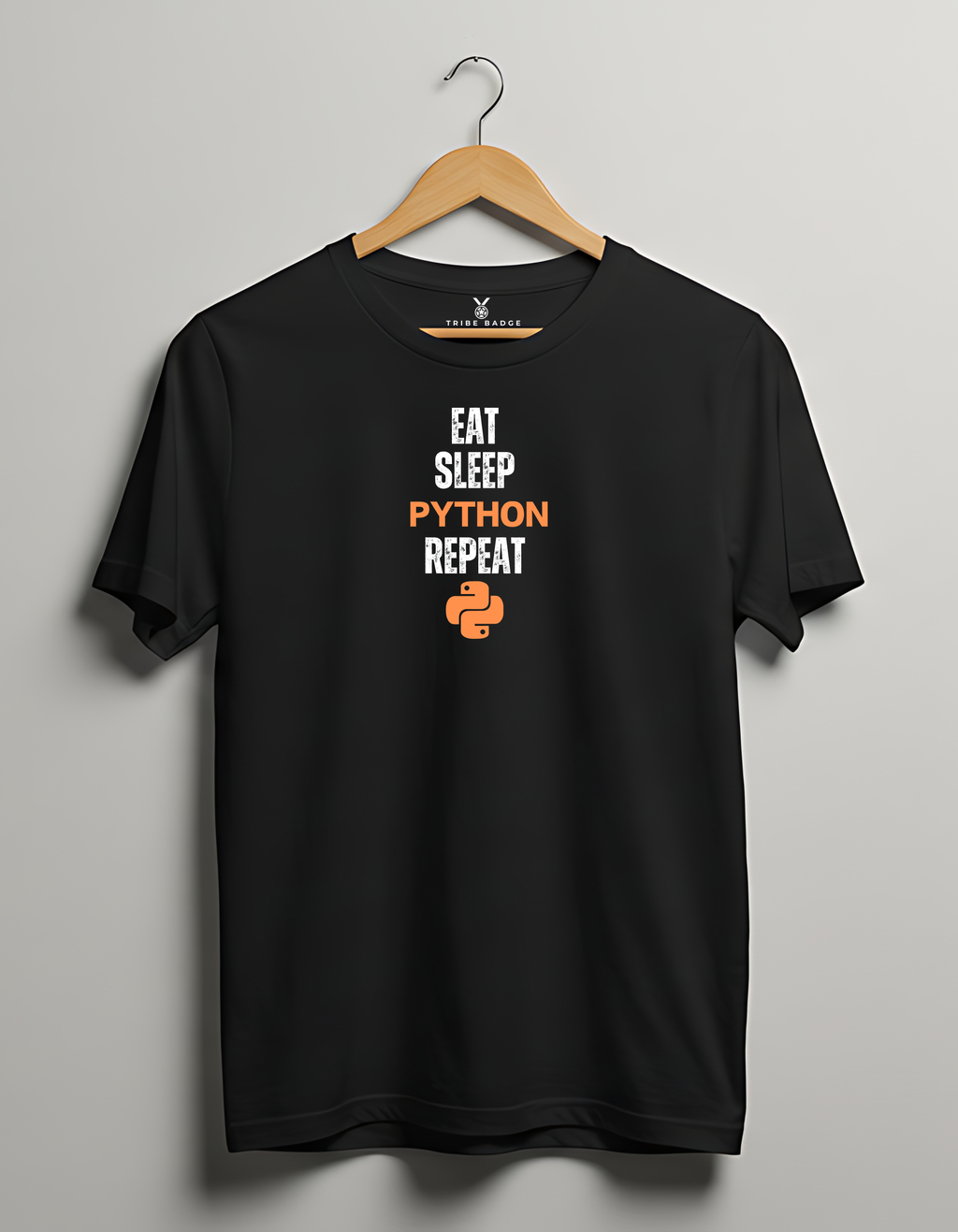 "Eat Sleep Python Repeat" T-Shirt – The Pythonista's Daily Cycle