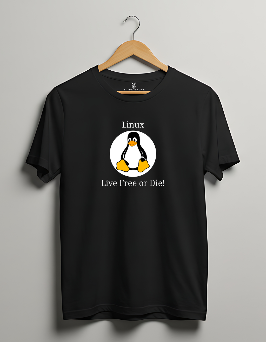 "Linux – Live Free or Die!" T-Shirt – The Open Source Battle Cry