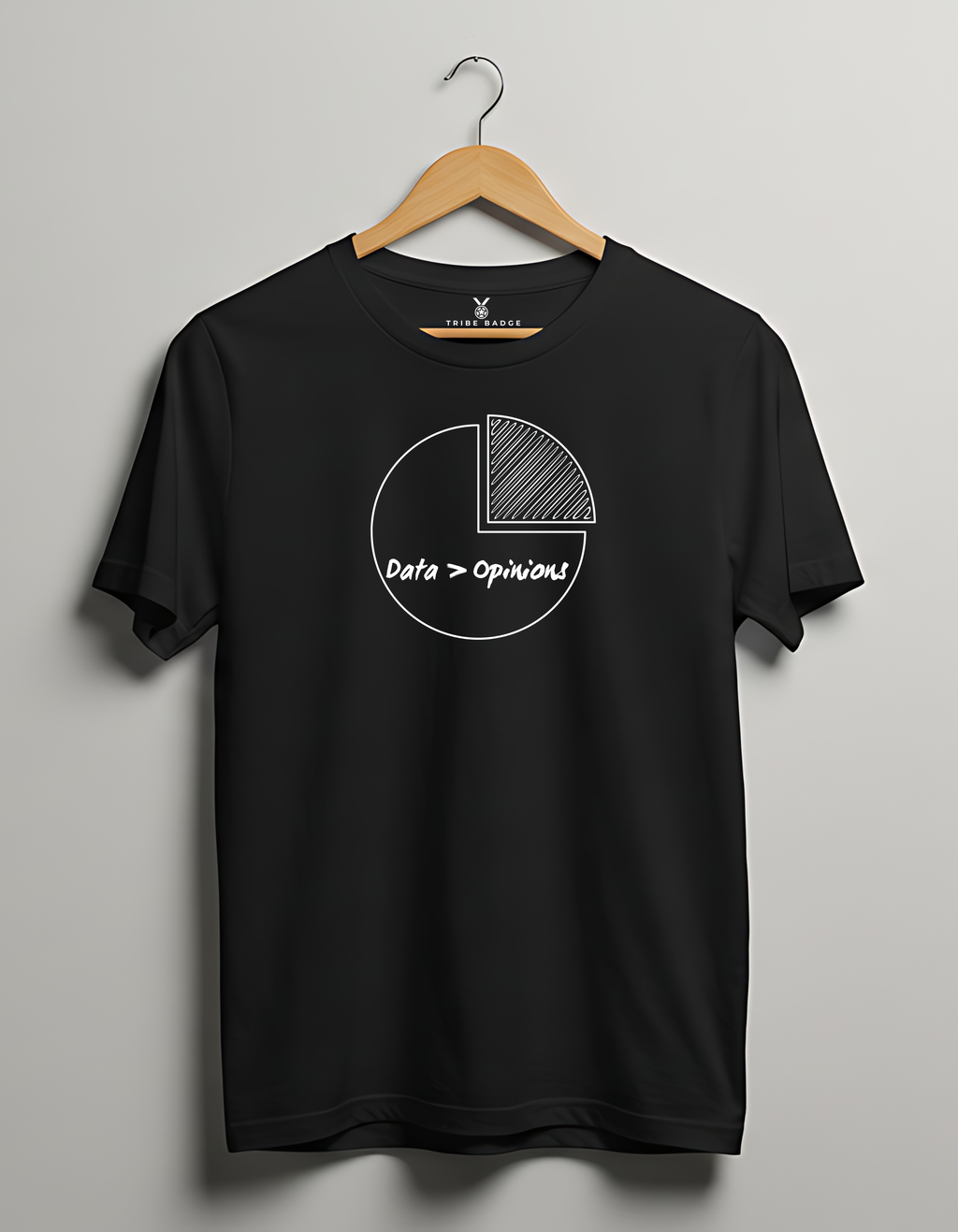"Data > Opinions" T-Shirt – Let the Numbers Do the Talking