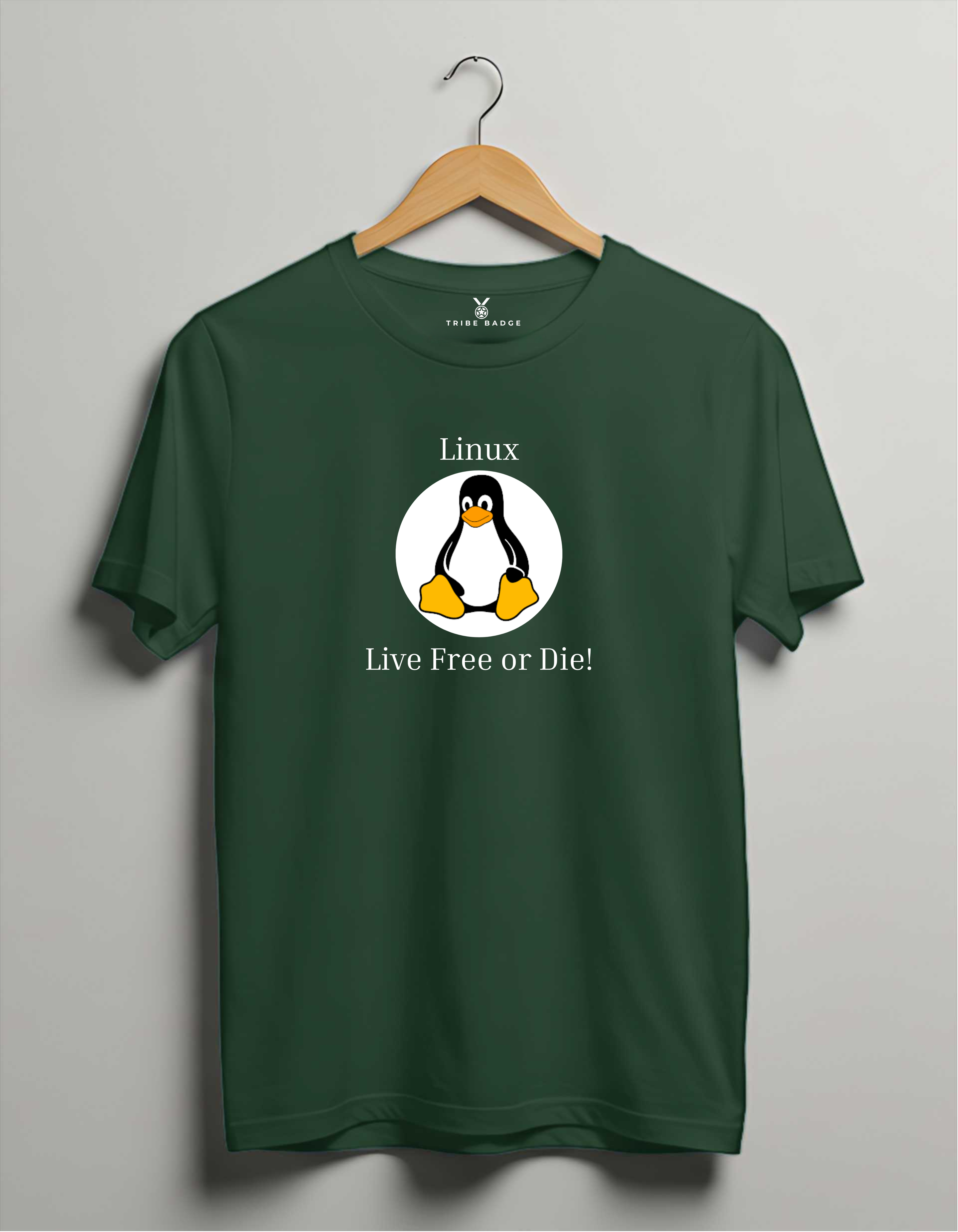 "Linux – Live Free or Die!" T-Shirt – The Open Source Battle Cry