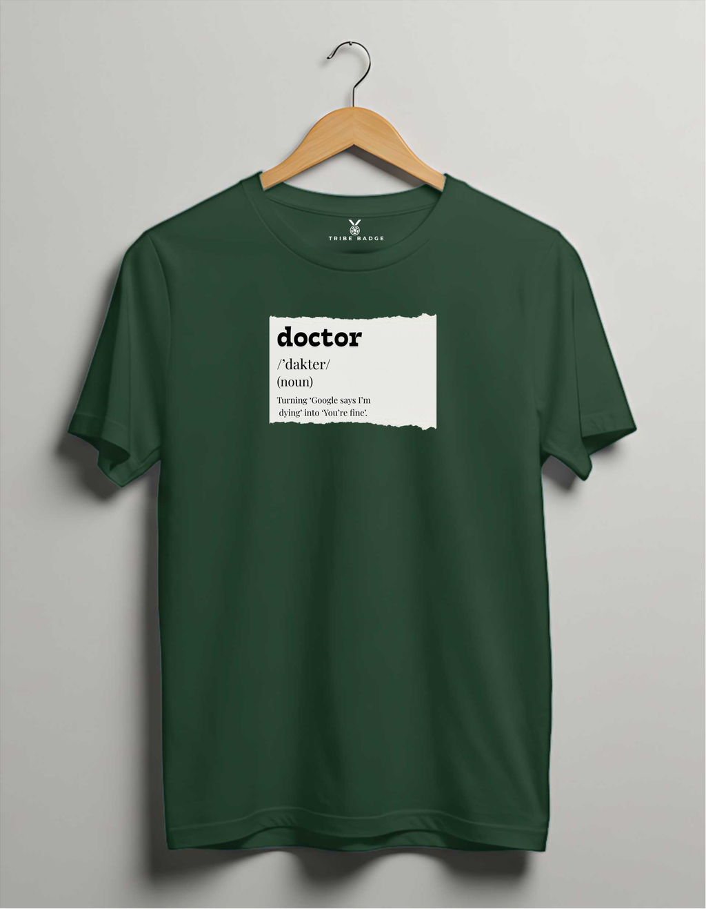 "DOCTOR-DAKTER – Turning 'Google Says I'm Dying' into 'You're Fine'" T-Shirt – The Daily Translation Service