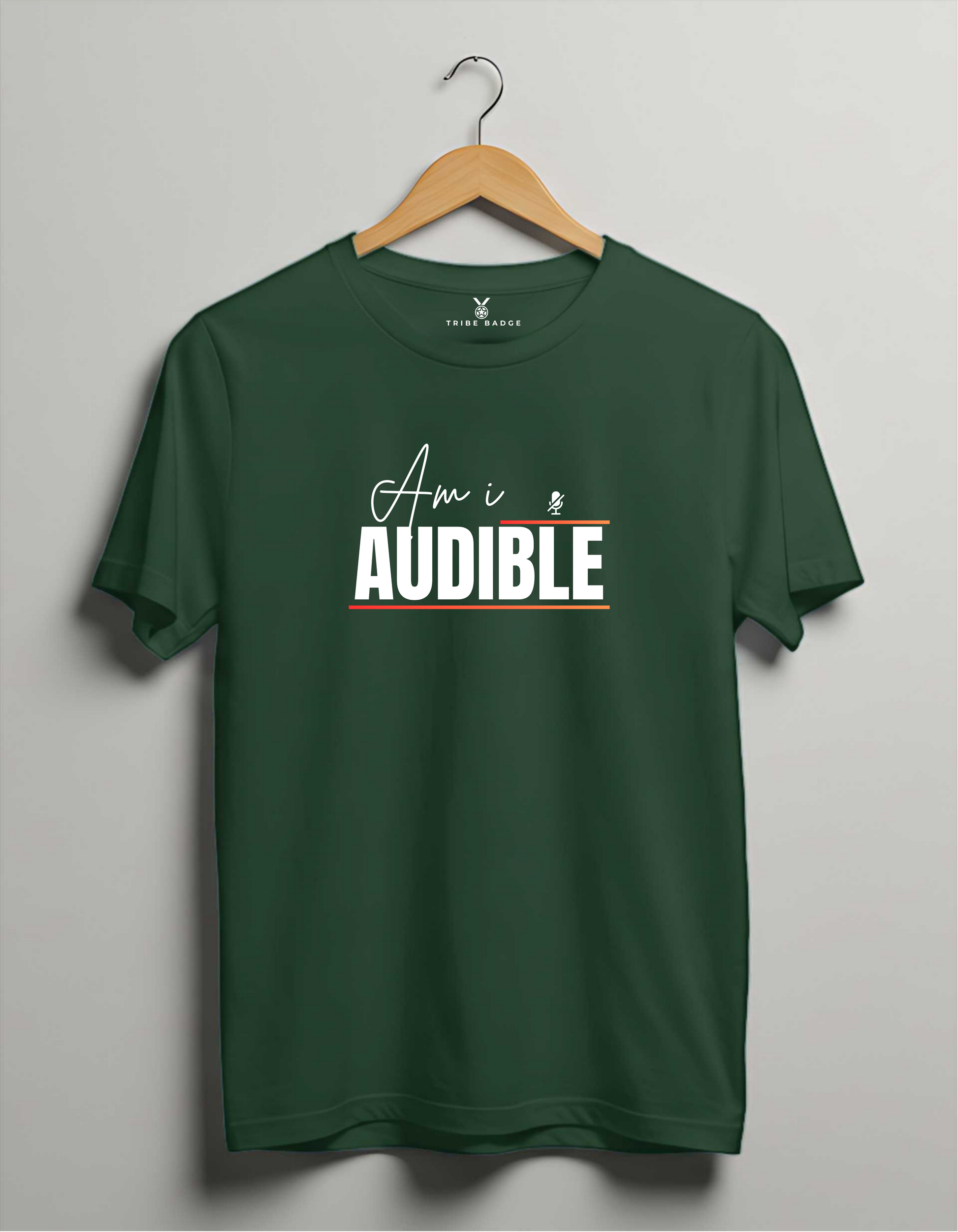 "Am I Audible?" T-Shirt – The Universal WFH Anthem