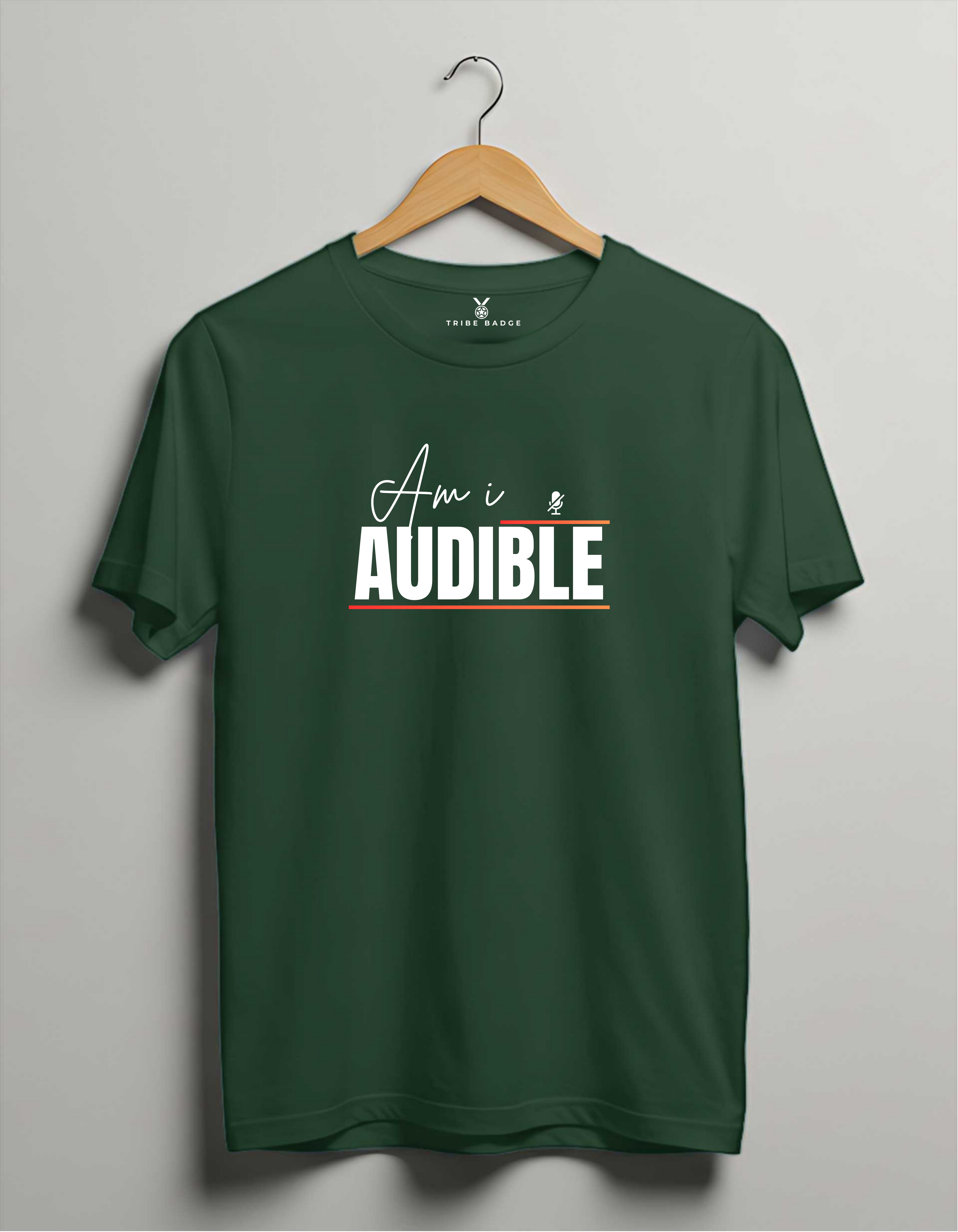 "Am I Audible?" T-Shirt – The Universal WFH Anthem