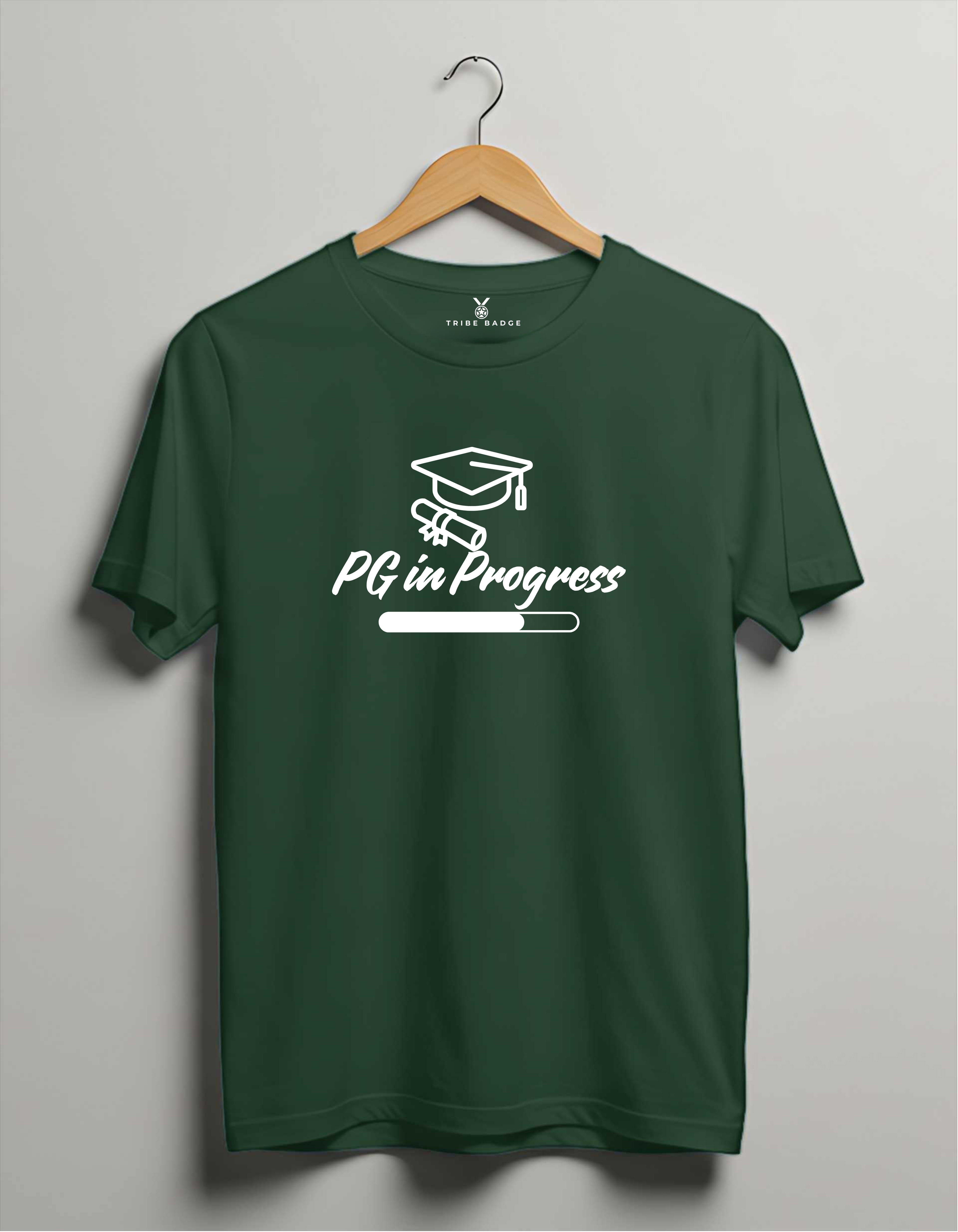 "PG in Progress" T-Shirt – The Residency Grind Continues