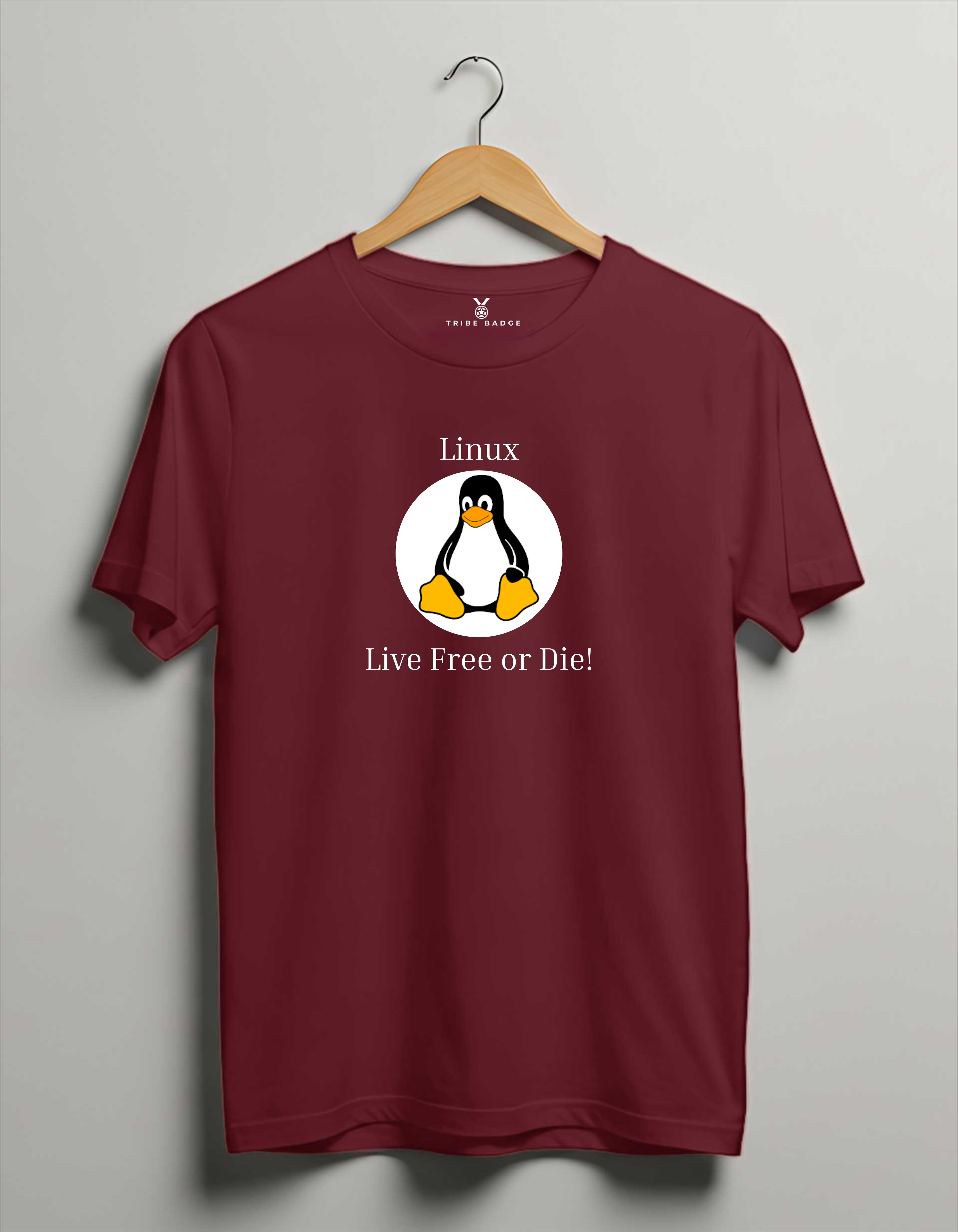 "Linux – Live Free or Die!" T-Shirt – The Open Source Battle Cry