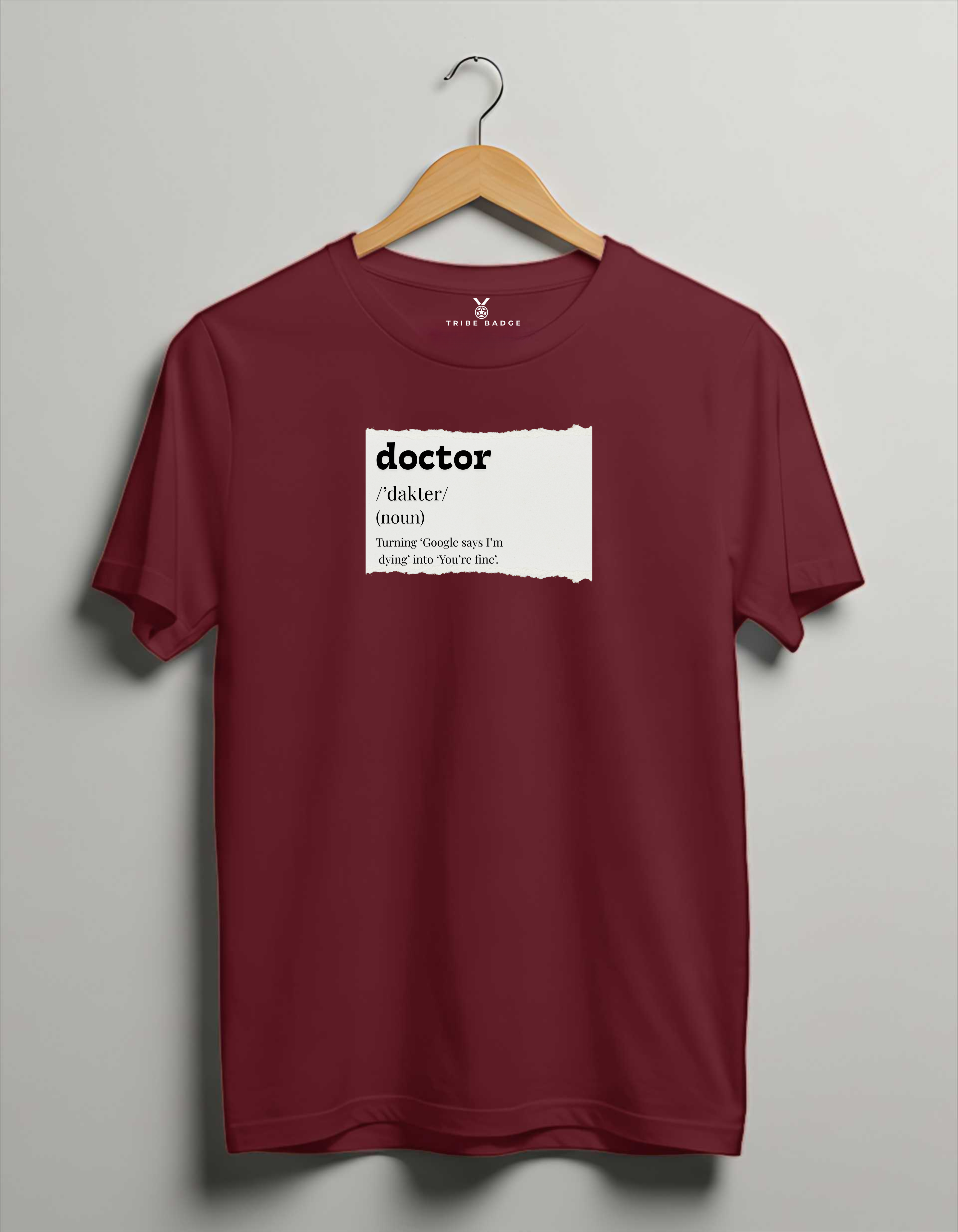 "DOCTOR-DAKTER – Turning 'Google Says I'm Dying' into 'You're Fine'" T-Shirt – The Daily Translation Service