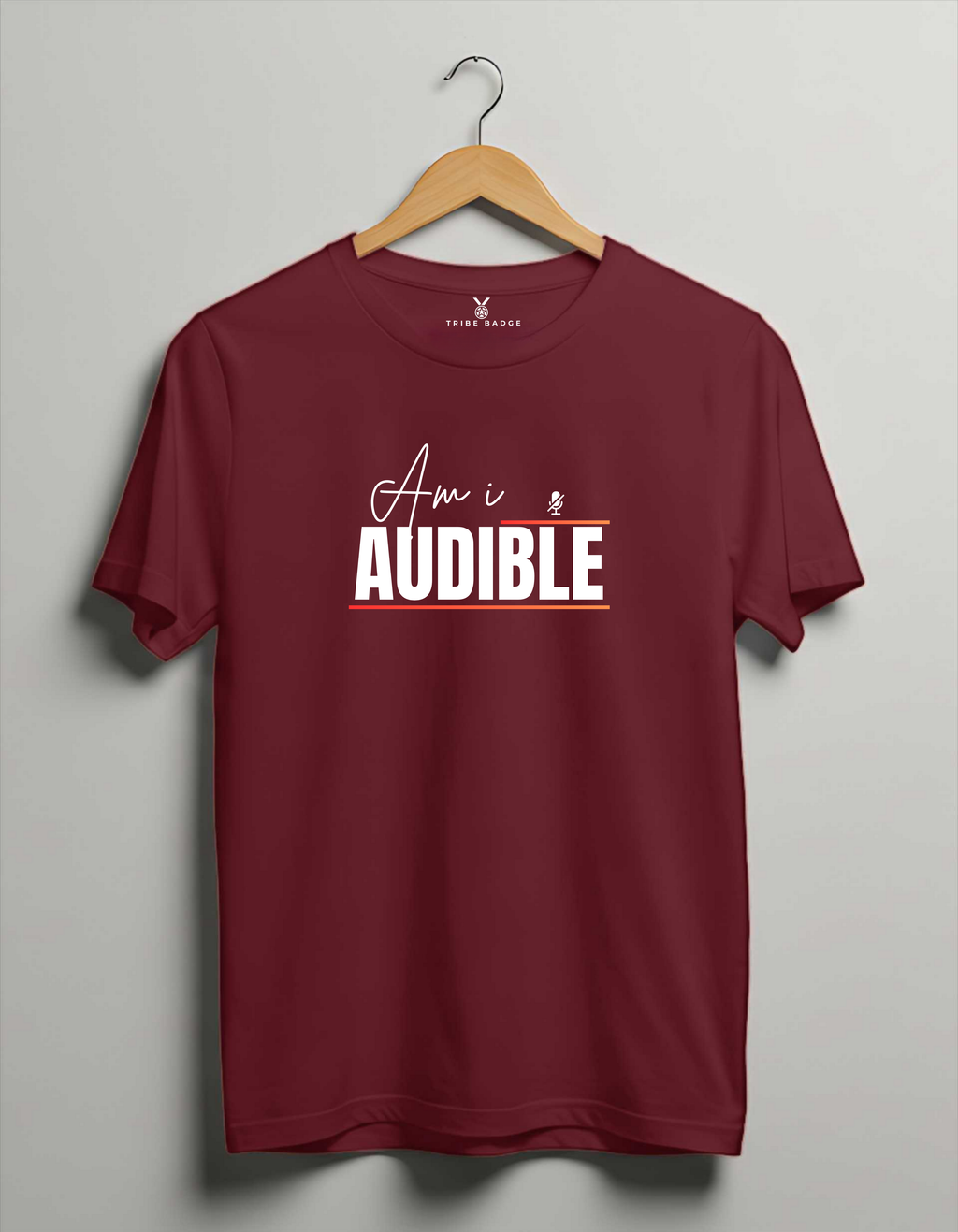 "Am I Audible?" T-Shirt – The Universal WFH Anthem