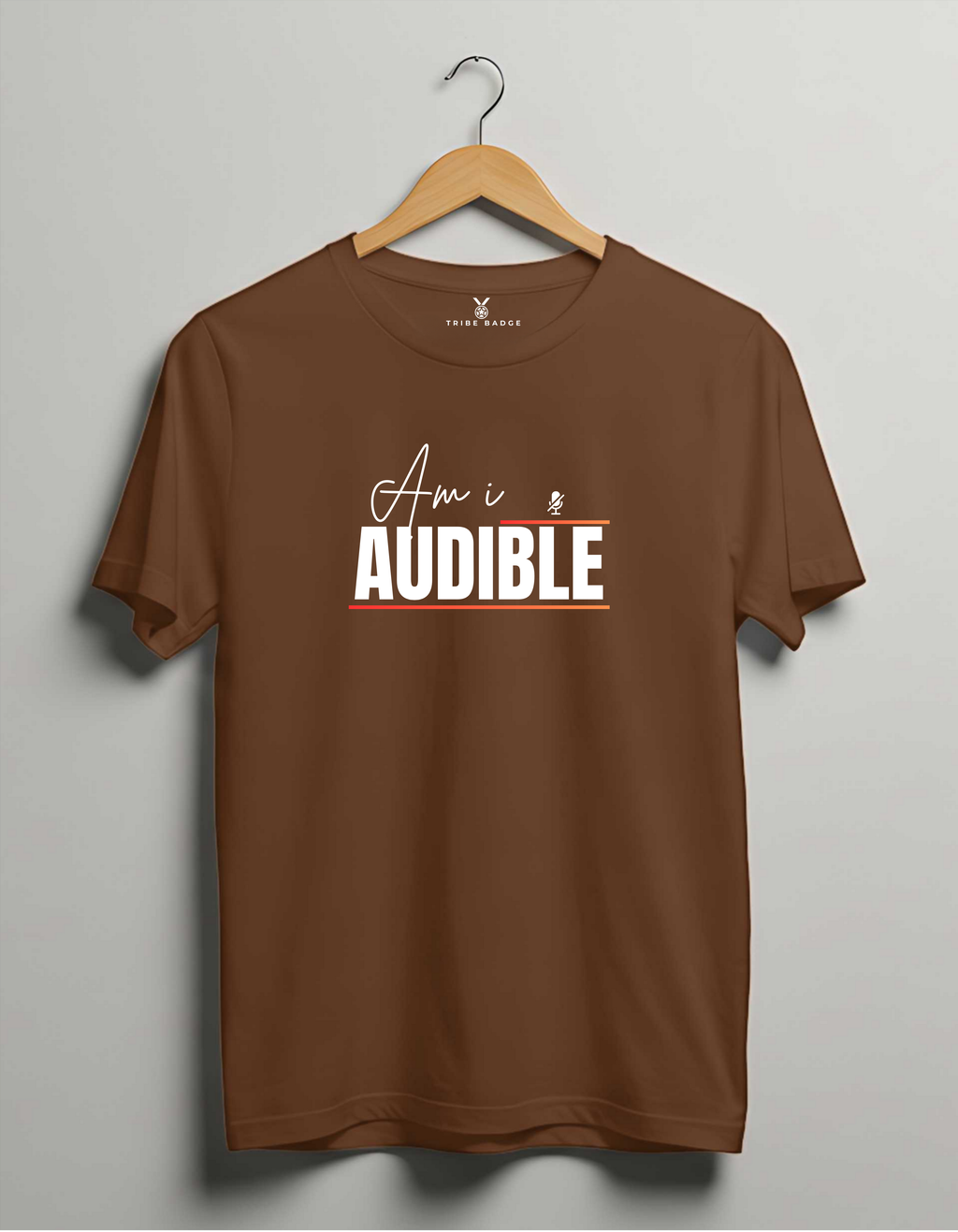 "Am I Audible?" T-Shirt – The Universal WFH Anthem